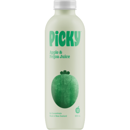 Picky Apple & Feijoa Juice 800ml | Auckland Grocery Delivery Get Picky Apple & Feijoa Juice 800ml delivered to your doorstep by your local Auckland grocery delivery. Shop Paddock To Pantry. Convenient online food shopping in NZ | Grocery Delivery Auckland | Grocery Delivery Nationwide | Fruit Baskets NZ | Online Food Shopping NZ 