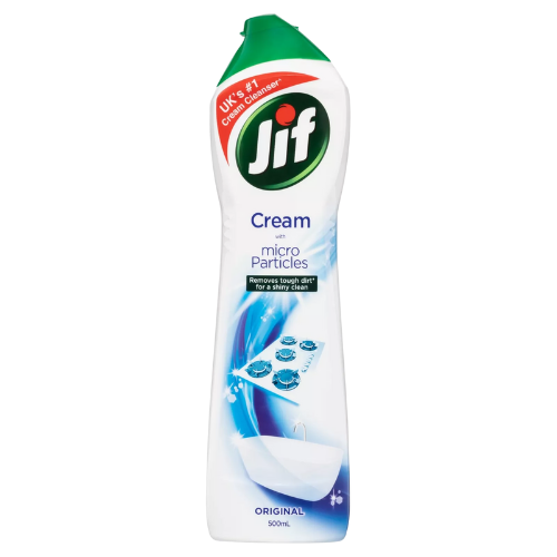 Jif Original Cream Cleaner 500ml | Auckland Grocery Delivery Get Jif Original Cream Cleaner 500ml delivered to your doorstep by your local Auckland grocery delivery. Shop Paddock To Pantry. Convenient online food shopping in NZ | Grocery Delivery Auckland | Grocery Delivery Nationwide | Fruit Baskets NZ | Online Food Shopping NZ 
