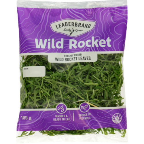 LeaderBrand Wild Rocket 100g | Auckland Grocery Delivery Get LeaderBrand Wild Rocket 100g delivered to your doorstep by your local Auckland grocery delivery. Shop Paddock To Pantry. Convenient online food shopping in NZ | Grocery Delivery Auckland | Grocery Delivery Nationwide | Fruit Baskets NZ | Online Food Shopping NZ 