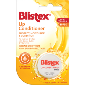 Blistex SPF30 Lip Conditioner 7g | Auckland Grocery Delivery Get Blistex SPF30 Lip Conditioner 7g delivered to your doorstep by your local Auckland grocery delivery. Shop Paddock To Pantry. Convenient online food shopping in NZ | Grocery Delivery Auckland | Grocery Delivery Nationwide | Fruit Baskets NZ | Online Food Shopping NZ Blistex SPF30 Lip Conditioner – buy online groceries with NZ grocery delivery & Auckland supermarket delivery.