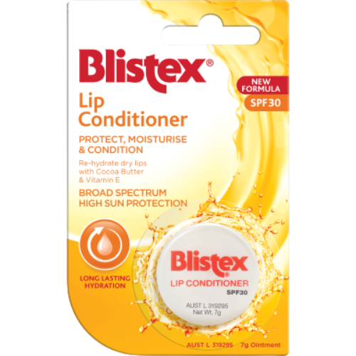 Blistex SPF30 Lip Conditioner 7g | Auckland Grocery Delivery Get Blistex SPF30 Lip Conditioner 7g delivered to your doorstep by your local Auckland grocery delivery. Shop Paddock To Pantry. Convenient online food shopping in NZ | Grocery Delivery Auckland | Grocery Delivery Nationwide | Fruit Baskets NZ | Online Food Shopping NZ Blistex SPF30 Lip Conditioner – buy online groceries with NZ grocery delivery & Auckland supermarket delivery.