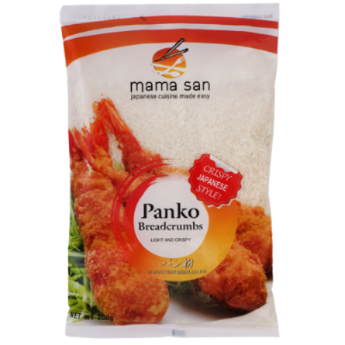Mama San Panko Breadcrumbs 200g | Auckland Grocery Delivery Get Mama San Panko Breadcrumbs 200g delivered to your doorstep by your local Auckland grocery delivery. Shop Paddock To Pantry. Convenient online food shopping in NZ | Grocery Delivery Auckland | Grocery Delivery Nationwide | Fruit Baskets NZ | Online Food Shopping NZ Mama San Panko Breadcrumbs – light, crispy coating with Auckland supermarket delivery & NZ grocery delivery.