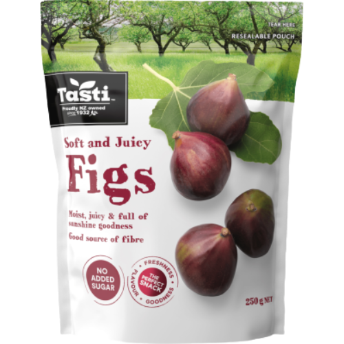 Tasti Ready To Eat Figs 250g | Auckland Grocery Delivery Get Tasti Ready To Eat Figs 250g delivered to your doorstep by your local Auckland grocery delivery. Shop Paddock To Pantry. Convenient online food shopping in NZ | Grocery Delivery Auckland | Grocery Delivery Nationwide | Fruit Baskets NZ | Online Food Shopping NZ 