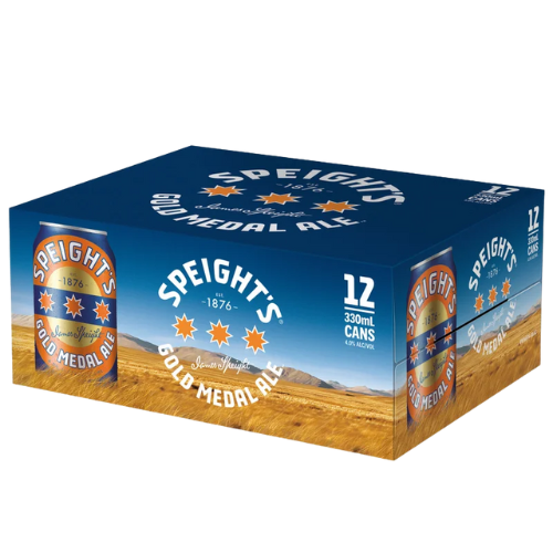 Speights Gold Medal Ale 12 Pack Cans 330ml | Auckland Grocery Delivery Get Speights Gold Medal Ale 12 Pack Cans 330ml delivered to your doorstep by your local Auckland grocery delivery. Shop Paddock To Pantry. Convenient online food shopping in NZ | Grocery Delivery Auckland | Grocery Delivery Nationwide | Fruit Baskets NZ | Online Food Shopping NZ 