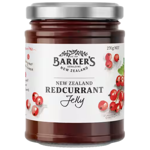 Barkers Red Currant Jelly 270g | Auckland Grocery Delivery Get Barkers Red Currant Jelly 270g delivered to your doorstep by your local Auckland grocery delivery. Shop Paddock To Pantry. Convenient online food shopping in NZ | Grocery Delivery Auckland | Grocery Delivery Nationwide | Fruit Baskets NZ | Online Food Shopping NZ 