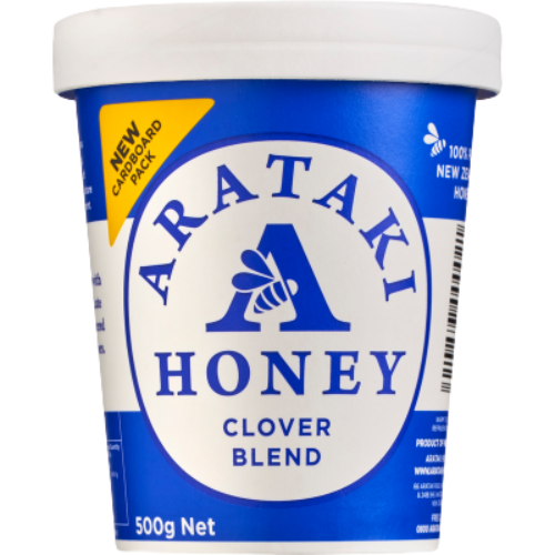 Arataki Clover Blend Honey 500g | Auckland Grocery Delivery Get Arataki Clover Blend Honey 500g delivered to your doorstep by your local Auckland grocery delivery. Shop Paddock To Pantry. Convenient online food shopping in NZ | Grocery Delivery Auckland | Grocery Delivery Nationwide | Fruit Baskets NZ | Online Food Shopping NZ 