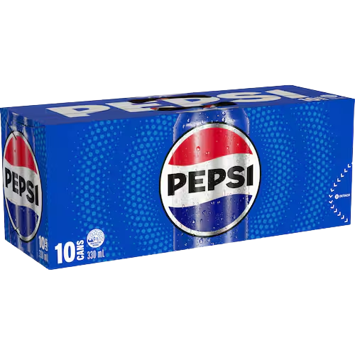Pepsi 10 x 330mL | Auckland Grocery Delivery Get Pepsi 10 x 330mL delivered to your doorstep by your local Auckland grocery delivery. Shop Paddock To Pantry. Convenient online food shopping in NZ | Grocery Delivery Auckland | Grocery Delivery Nationwide | Fruit Baskets NZ | Online Food Shopping NZ 