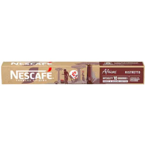 Nescafé Farmers Origins Coffee Pods Africa Ristretto 10 Pack | Auckland Grocery Delivery Get Nescafé Farmers Origins Coffee Pods Africa Ristretto 10 Pack delivered to your doorstep by your local Auckland grocery delivery. Shop Paddock To Pantry. Convenient online food shopping in NZ | Grocery Delivery Auckland | Grocery Delivery Nationwide | Fruit Baskets NZ | Online Food Shopping NZ 