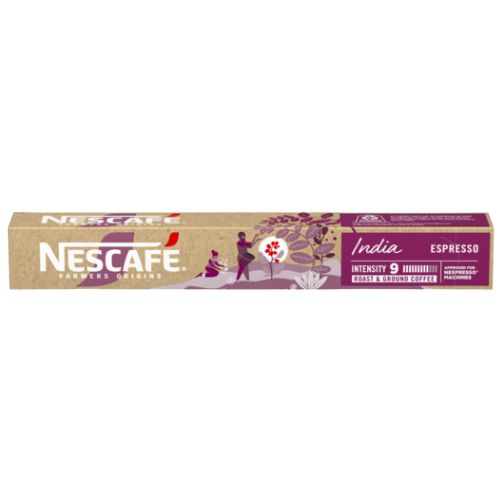 Nescafe Farmers Origins India Coffee Pods 10 Pack | Auckland Grocery Delivery Get Nescafe Farmers Origins India Coffee Pods 10 Pack delivered to your doorstep by your local Auckland grocery delivery. Shop Paddock To Pantry. Convenient online food shopping in NZ | Grocery Delivery Auckland | Grocery Delivery Nationwide | Fruit Baskets NZ | Online Food Shopping NZ 