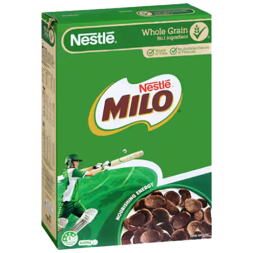 Milo Breakfast Cereal 620g | Auckland Grocery Delivery Get Milo Breakfast Cereal 620g delivered to your doorstep by your local Auckland grocery delivery. Shop Paddock To Pantry. Convenient online food shopping in NZ | Grocery Delivery Auckland | Grocery Delivery Nationwide | Fruit Baskets NZ | Online Food Shopping NZ 