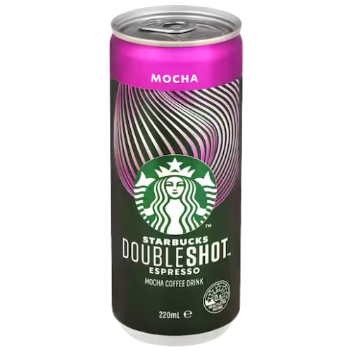 Starbucks Iced Coffee Double Shot Espresso Mocha 220mL | Auckland Grocery Delivery Get Starbucks Iced Coffee Double Shot Espresso Mocha 220mL delivered to your doorstep by your local Auckland grocery delivery. Shop Paddock To Pantry. Convenient online food shopping in NZ | Grocery Delivery Auckland | Grocery Delivery Nationwide | Fruit Baskets NZ | Online Food Shopping NZ 