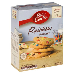 Betty Crocker Rainbow Cookies Mix 495g | Auckland Grocery Delivery Get Betty Crocker Rainbow Cookies Mix 495g delivered to your doorstep by your local Auckland grocery delivery. Shop Paddock To Pantry. Convenient online food shopping in NZ | Grocery Delivery Auckland | Grocery Delivery Nationwide | Fruit Baskets NZ | Online Food Shopping NZ 