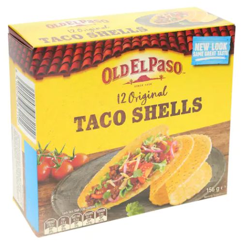 Old El Paso Taco Shells | Auckland Grocery Delivery Get Old El Paso Taco Shells delivered to your doorstep by your local Auckland grocery delivery. Shop Paddock To Pantry. Convenient online food shopping in NZ | Grocery Delivery Auckland | Grocery Delivery Nationwide | Fruit Baskets NZ | Online Food Shopping NZ 