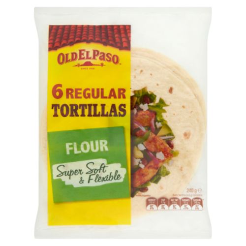 Old El Paso Flour Regular Tortillas 6pk | Auckland Grocery Delivery Get Old El Paso Flour Regular Tortillas 6pk delivered to your doorstep by your local Auckland grocery delivery. Shop Paddock To Pantry. Convenient online food shopping in NZ | Grocery Delivery Auckland | Grocery Delivery Nationwide | Fruit Baskets NZ | Online Food Shopping NZ 