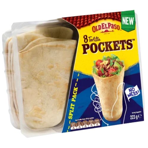 Old El Paso Tortilla Pockets 8pk | Auckland Grocery Delivery Get Old El Paso Tortilla Pockets 8pk delivered to your doorstep by your local Auckland grocery delivery. Shop Paddock To Pantry. Convenient online food shopping in NZ | Grocery Delivery Auckland | Grocery Delivery Nationwide | Fruit Baskets NZ | Online Food Shopping NZ 