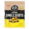 RJ's Licorice Smallsorts 180g | Auckland Grocery Delivery Get RJ's Licorice Smallsorts 180g delivered to your doorstep by your local Auckland grocery delivery. Shop Paddock To Pantry. Convenient online food shopping in NZ | Grocery Delivery Auckland | Grocery Delivery Nationwide | Fruit Baskets NZ | Online Food Shopping NZ Buy RJ’s Licorice Smallsorts 180g at Paddock to Pantry – colourful, chewy treats with fast, fresh NZ-wide grocery delivery.