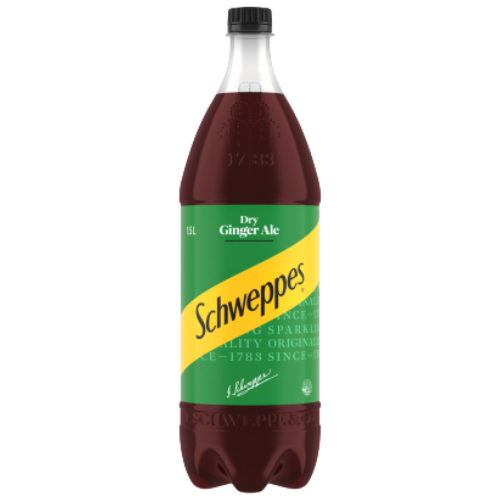 Schweppes Dry Ginger Ale 1.5L | Auckland Grocery Delivery Get Schweppes Dry Ginger Ale 1.5L delivered to your doorstep by your local Auckland grocery delivery. Shop Paddock To Pantry. Convenient online food shopping in NZ | Grocery Delivery Auckland | Grocery Delivery Nationwide | Fruit Baskets NZ | Online Food Shopping NZ 