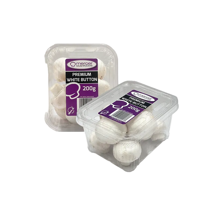 White Button Mushrooms 200g