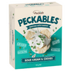 Peckish Peckables Sour Cream & Chives 100g | Auckland Grocery Delivery Get Peckish Peckables Sour Cream & Chives 100g delivered to your doorstep by your local Auckland grocery delivery. Shop Paddock To Pantry. Convenient online food shopping in NZ | Grocery Delivery Auckland | Grocery Delivery Nationwide | Fruit Baskets NZ | Online Food Shopping NZ Peckish Peckables are light, butthey're not light on flavour - with each crunch you'll get a delicious hit of flavour! Get as part of your Supermarket Delivery.
