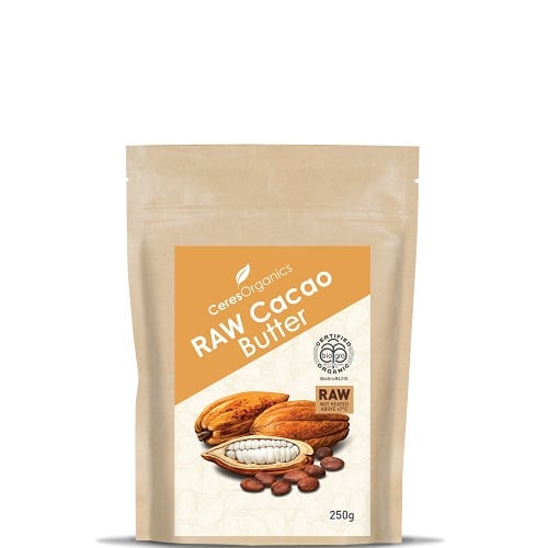 Ceres Organics Raw Cacao Butter | Auckland Grocery Delivery Get Ceres Organics Raw Cacao Butter delivered to your doorstep by your local Auckland grocery delivery. Shop Paddock To Pantry. Convenient online food shopping in NZ | Grocery Delivery Auckland | Grocery Delivery Nationwide | Fruit Baskets NZ | Online Food Shopping NZ 