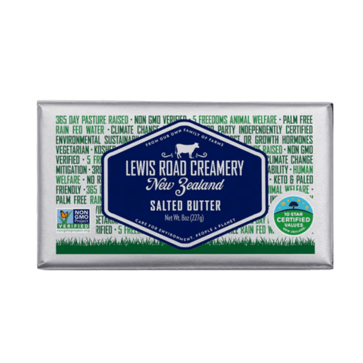 Lewis Road Creamery 10 Star Salted Butter | Auckland Grocery Delivery Get Lewis Road Creamery 10 Star Salted Butter delivered to your doorstep by your local Auckland grocery delivery. Shop Paddock To Pantry. Convenient online food shopping in NZ | Grocery Delivery Auckland | Grocery Delivery Nationwide | Fruit Baskets NZ | Online Food Shopping NZ Top up your Online Meat delivery with your favourite Deli items, including this delicious Lewis Road 10 Star Butter. The Meat Box delivers quality meat across NZ!