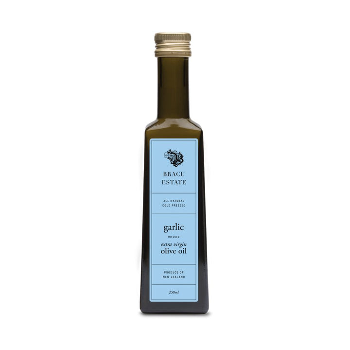 Bracu Garlic Olive Oil 250ml | Auckland Grocery Delivery Get Bracu Garlic Olive Oil 250ml delivered to your doorstep by your local Auckland grocery delivery. Shop Paddock To Pantry. Convenient online food shopping in NZ | Grocery Delivery Auckland | Grocery Delivery Nationwide | Fruit Baskets NZ | Online Food Shopping NZ Anything with garlic is a win in our books! This garlic-infused olive oil is the perfect addition to your pantry so get this delivered with your groceries. 