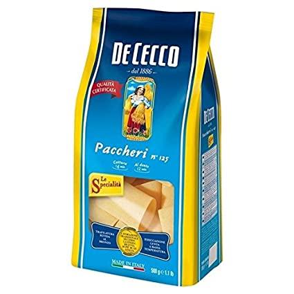 De Cecco Paccheri | Auckland Grocery Delivery Get De Cecco Paccheri delivered to your doorstep by your local Auckland grocery delivery. Shop Paddock To Pantry. Convenient online food shopping in NZ | Grocery Delivery Auckland | Grocery Delivery Nationwide | Fruit Baskets NZ | Online Food Shopping NZ Available for delivery to your doorstep with Paddock To Pantry’s Auckland Grocery Delivery. Online shopping made easy in NZ