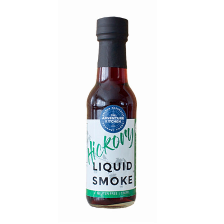 Hickory Liquid Smoke | Auckland Grocery Delivery Get Hickory Liquid Smoke delivered to your doorstep by your local Auckland grocery delivery. Shop Paddock To Pantry. Convenient online food shopping in NZ | Grocery Delivery Auckland | Grocery Delivery Nationwide | Fruit Baskets NZ | Online Food Shopping NZ The Adventure Kitchen Hickory Liquid Smoke is an all natural, healthy flavouring which contains no calories! Get this delivered nationwide today. 