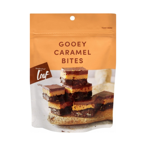 Loaf Gooey Caramel Bites | Auckland Grocery Delivery Get Loaf Gooey Caramel Bites delivered to your doorstep by your local Auckland grocery delivery. Shop Paddock To Pantry. Convenient online food shopping in NZ | Grocery Delivery Auckland | Grocery Delivery Nationwide | Fruit Baskets NZ | Online Food Shopping NZ Delicious Gooey Caramel Bites Made in NZ by Loaf. Get your groceries delivered 7 days a week in Auckland or overnight NZ wide - order now and choose your delivery date. Get free overnight delivery 