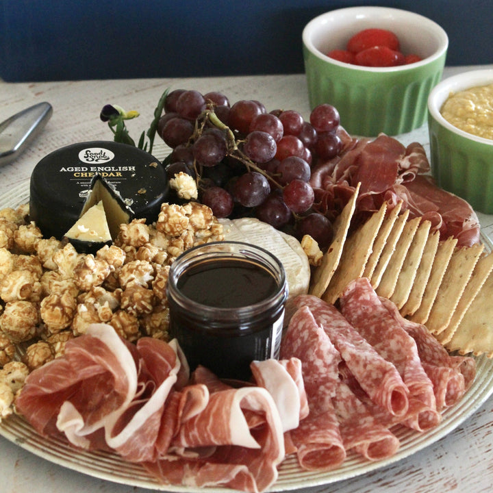 Grazing Platter Box - Small | Auckland Grocery Delivery Get Grazing Platter Box - Small delivered to your doorstep by your local Auckland grocery delivery. Shop Paddock To Pantry. Convenient online food shopping in NZ | Grocery Delivery Auckland | Grocery Delivery Nationwide | Fruit Baskets NZ | Online Food Shopping NZ Everything for that perfect party platter is delivered straight to your house just order, assemble and serve! From your favourite online butcher. 