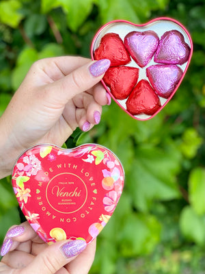Venchi Valentine Heart Floral | Auckland Grocery Delivery Get Venchi Valentine Heart Floral delivered to your doorstep by your local Auckland grocery delivery. Shop Paddock To Pantry. Convenient online food shopping in NZ | Grocery Delivery Auckland | Grocery Delivery Nationwide | Fruit Baskets NZ | Online Food Shopping NZ Nothing says love like chocolate! Assorted dark and milk heart chocolates for a sweet gift to show you care! Paddock To Pantry deliver Gift Baskets, Corporate Gifts, Flowers, Groceries, W