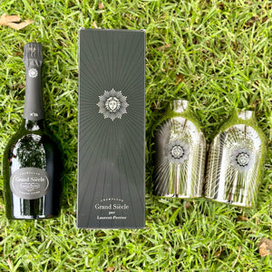 Laurent-Perrier Grand Siècle N24 in Metal Jacket with case | Auckland Grocery Delivery Get Laurent-Perrier Grand Siècle N24 in Metal Jacket with case delivered to your doorstep by your local Auckland grocery delivery. Shop Paddock To Pantry. Convenient online food shopping in NZ | Grocery Delivery Auckland | Grocery Delivery Nationwide | Fruit Baskets NZ | Online Food Shopping NZ Get the limited edition Laurent Perrier Grand Siècle N24 delivered to your door 7 days in Auckland and NZ wide overnight with Pad