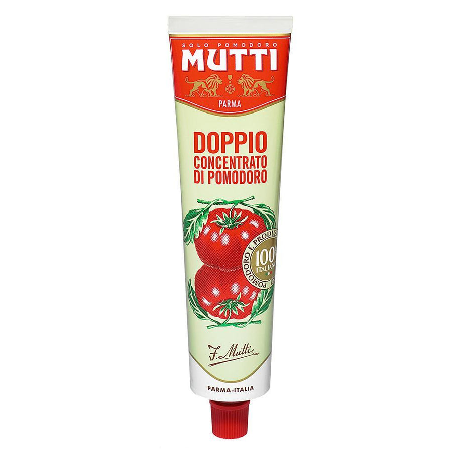 Mutti Double Concentrate Tomato Paste | Auckland Grocery Delivery Get Mutti Double Concentrate Tomato Paste delivered to your doorstep by your local Auckland grocery delivery. Shop Paddock To Pantry. Convenient online food shopping in NZ | Grocery Delivery Auckland | Grocery Delivery Nationwide | Fruit Baskets NZ | Online Food Shopping NZ Tomato Paste Concentrate Tube 130g delivered to your doorstep with Auckland grocery delivery from Paddock To Pantry. Convenient online food shopping in NZ.