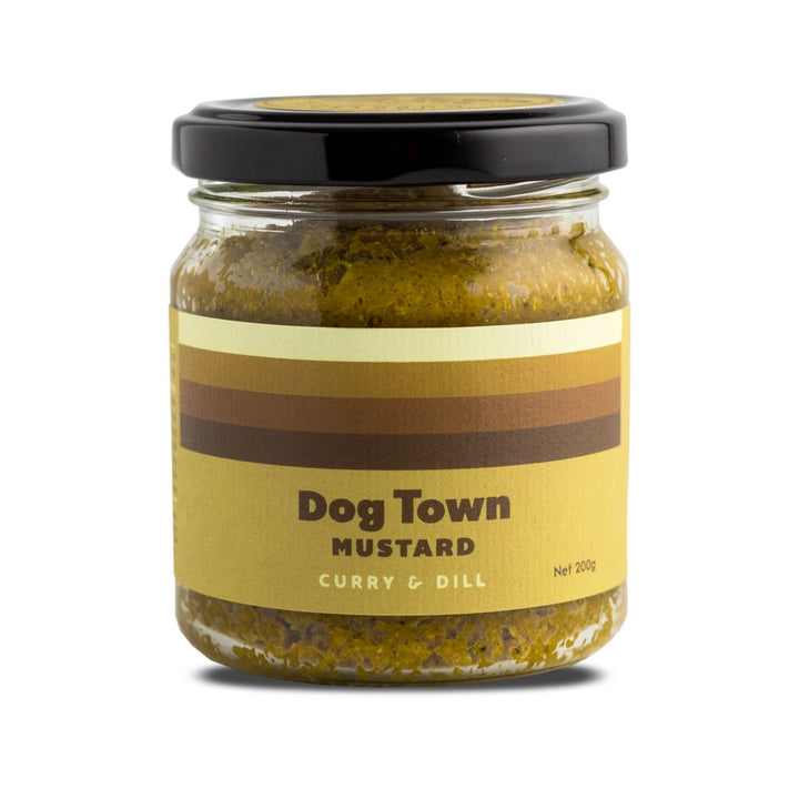 Dog Town Mustard - Curry & Dill | Auckland Grocery Delivery Get Dog Town Mustard - Curry & Dill delivered to your doorstep by your local Auckland grocery delivery. Shop Paddock To Pantry. Convenient online food shopping in NZ | Grocery Delivery Auckland | Grocery Delivery Nationwide | Fruit Baskets NZ | Online Food Shopping NZ Dog Town are the masters of delicious Mustard. Get Dog Town Mustard's and other gourmet groceries delivered 7 days in Auckland and NZ wide overnight. 