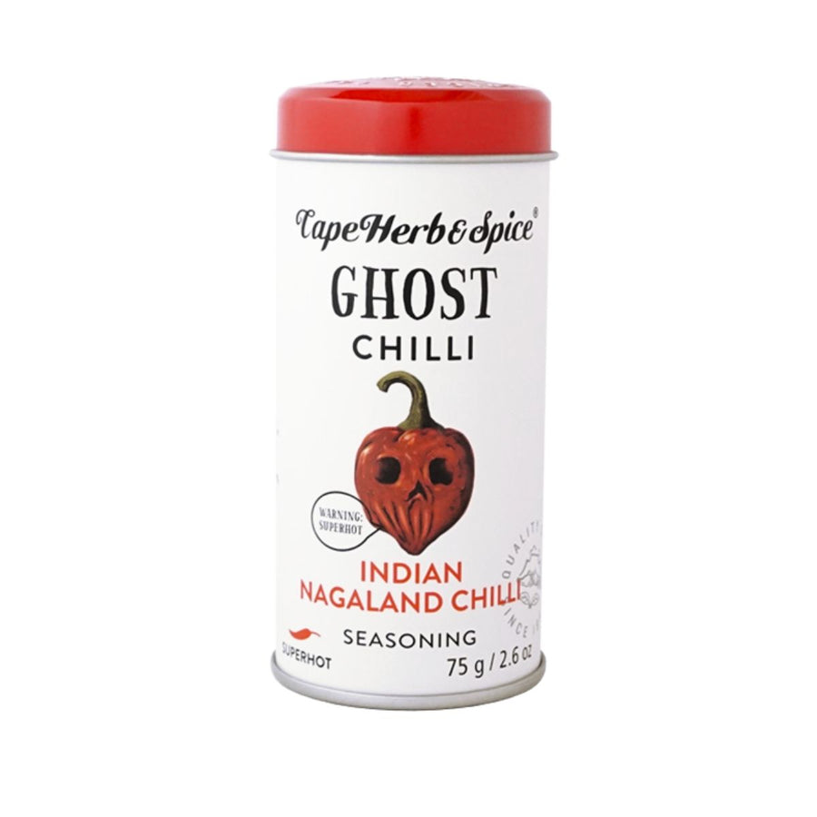 Cape Herb & Spice Ghost Chilli - Indian Nagaland Seasoning | Auckland Grocery Delivery Get Cape Herb & Spice Ghost Chilli - Indian Nagaland Seasoning delivered to your doorstep by your local Auckland grocery delivery. Shop Paddock To Pantry. Convenient online food shopping in NZ | Grocery Delivery Auckland | Grocery Delivery Nationwide | Fruit Baskets NZ | Online Food Shopping NZ Get Cape & Herb Spice Chilli and other gourmet groceries delivered to your door 7 days in Auckland or overnight NZ wide. We offer