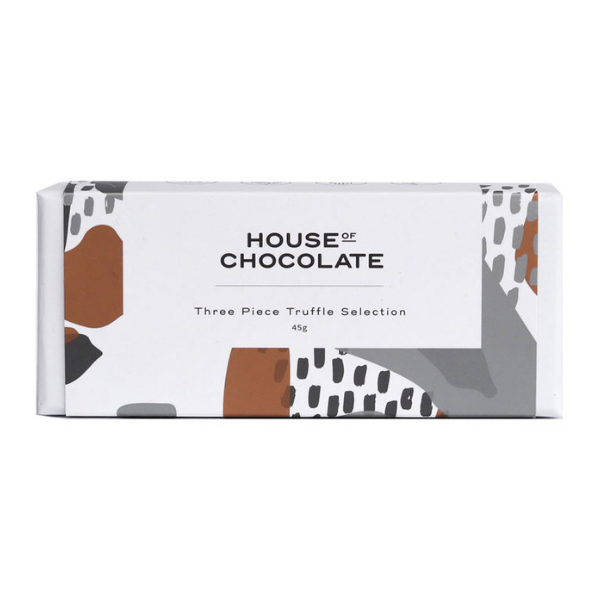 House of Chocolate 3 Piece Truffle Selection | Auckland Grocery Delivery Get House of Chocolate 3 Piece Truffle Selection delivered to your doorstep by your local Auckland grocery delivery. Shop Paddock To Pantry. Convenient online food shopping in NZ | Grocery Delivery Auckland | Grocery Delivery Nationwide | Fruit Baskets NZ | Online Food Shopping NZ House Of Chocolate is the decadent hand-made chocolate produced right here in Auckland. Perfect by itself or as an add on to any gift. Paddock To Pantry deli