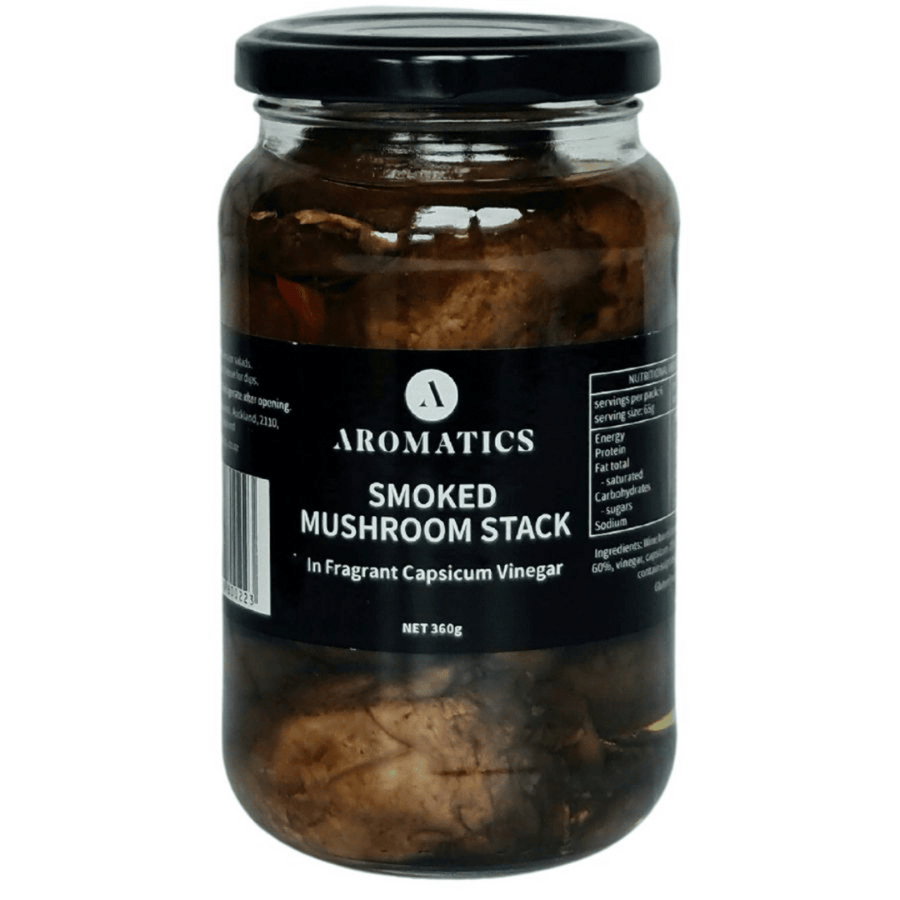 Aromatics Smoked Mushroom Stack 360g | Auckland Grocery Delivery Get Aromatics Smoked Mushroom Stack 360g delivered to your doorstep by your local Auckland grocery delivery. Shop Paddock To Pantry. Convenient online food shopping in NZ | Grocery Delivery Auckland | Grocery Delivery Nationwide | Fruit Baskets NZ | Online Food Shopping NZ Get Aromatics Smooked Mushroom Stack delivered to your door today with your favourite Fruit & Vege Box, Fruit Basket or Grocery Delivery today.