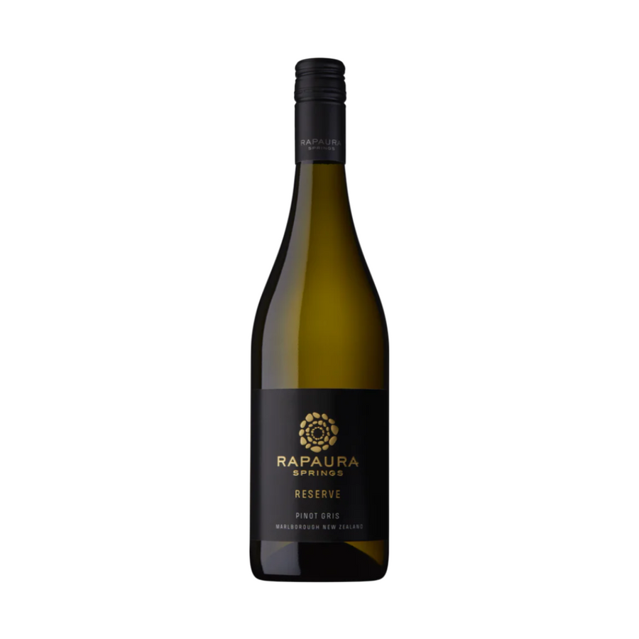 Rapaura Springs Reserve Pinot Gris | Auckland Grocery Delivery Get Rapaura Springs Reserve Pinot Gris delivered to your doorstep by your local Auckland grocery delivery. Shop Paddock To Pantry. Convenient online food shopping in NZ | Grocery Delivery Auckland | Grocery Delivery Nationwide | Fruit Baskets NZ | Online Food Shopping NZ This Pinot Gris has inviting nashi pear, apricot and rockmelon aromas, with a hint of spice. Add this to your grocery order for an extra special treat. 