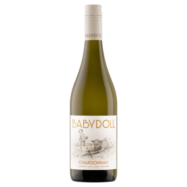 Baby Doll Chardonnay | Auckland Grocery Delivery Get Baby Doll Chardonnay delivered to your doorstep by your local Auckland grocery delivery. Shop Paddock To Pantry. Convenient online food shopping in NZ | Grocery Delivery Auckland | Grocery Delivery Nationwide | Fruit Baskets NZ | Online Food Shopping NZ This beautiful pale-gold Chardonnay has aromas of pineapple, citrus and stone fruit with subtle spice and toasty oak. Get Babydoll Chardonnay delivered NZ wide