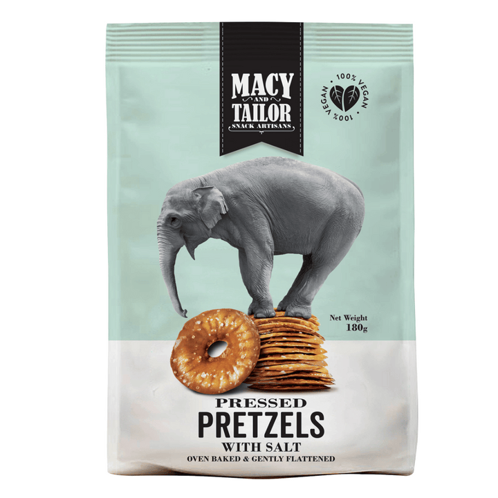Macy & Tailor Pretzels Sea Salt | Auckland Grocery Delivery Get Macy & Tailor Pretzels Sea Salt delivered to your doorstep by your local Auckland grocery delivery. Shop Paddock To Pantry. Convenient online food shopping in NZ | Grocery Delivery Auckland | Grocery Delivery Nationwide | Fruit Baskets NZ | Online Food Shopping NZ These Macy & Tailor Pretzels are a step-up from crackers! Perfect for a snack or platter, add to your grocery delivery today. Afterpay & Laybuy available.