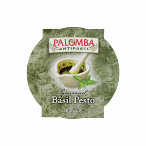 Palomba Basil Pesto 200g | Auckland Grocery Delivery Get Palomba Basil Pesto 200g delivered to your doorstep by your local Auckland grocery delivery. Shop Paddock To Pantry. Convenient online food shopping in NZ | Grocery Delivery Auckland | Grocery Delivery Nationwide | Fruit Baskets NZ | Online Food Shopping NZ Gourmet Basil Pesto is a blend of fresh basil, garlic, pine nuts, extra-virgin olive oil, and Parmesan cheese | Online Food Shopping NZ | Produce Delivery
