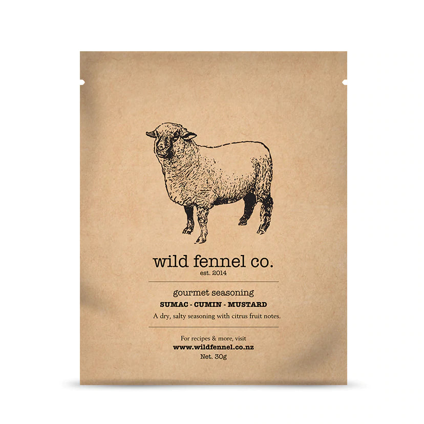 Wild Fennel Lamb Seasoning | Auckland Grocery Delivery Get Wild Fennel Lamb Seasoning delivered to your doorstep by your local Auckland grocery delivery. Shop Paddock To Pantry. Convenient online food shopping in NZ | Grocery Delivery Auckland | Grocery Delivery Nationwide | Fruit Baskets NZ | Online Food Shopping NZ Get Wild Fennels Lamb Seasoning and other delicious gourmet groceries delivered to your door 7 days in Auckland and overnight NZ wide with Paddock To Pantry. 
Try on lamb chops, roasted leg or 