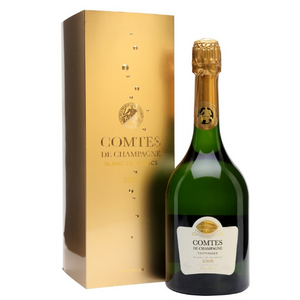 Taittinger Comtes De Champagne Blanc De Blancs | Auckland Grocery Delivery Get Taittinger Comtes De Champagne Blanc De Blancs delivered to your doorstep by your local Auckland grocery delivery. Shop Paddock To Pantry. Convenient online food shopping in NZ | Grocery Delivery Auckland | Grocery Delivery Nationwide | Fruit Baskets NZ | Online Food Shopping NZ The cream of Taittinger's Chardonnay crop - deep, rich creamy fruit, yet so elegant, refined and truly complex. The perfect gift for that perfect occasio