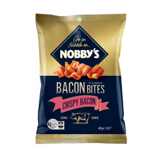 Nobby's Bacon Bites | Auckland Grocery Delivery Get Nobby's Bacon Bites delivered to your doorstep by your local Auckland grocery delivery. Shop Paddock To Pantry. Convenient online food shopping in NZ | Grocery Delivery Auckland | Grocery Delivery Nationwide | Fruit Baskets NZ | Online Food Shopping NZ Nobby's Bacon Bites 40g Indulge in the irresistible flavour of Nobby's Bacon Bites. Get free grocery delivery when you spend $100 on overnight service.

