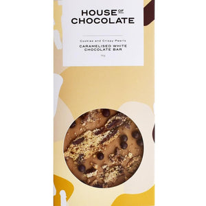 House Of Chocolate - Caramalised White Chocolate Cookies & Crispy Pearls | Auckland Grocery Delivery Get House Of Chocolate - Caramalised White Chocolate Cookies & Crispy Pearls delivered to your doorstep by your local Auckland grocery delivery. Shop Paddock To Pantry. Convenient online food shopping in NZ | Grocery Delivery Auckland | Grocery Delivery Nationwide | Fruit Baskets NZ | Online Food Shopping NZ Get a delicious House Of Chocolate caramelised white chocolate block delivered as part of your grocer