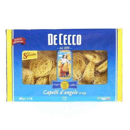 De Cecco Capelli D'Angelo | Auckland Grocery Delivery Get De Cecco Capelli D'Angelo delivered to your doorstep by your local Auckland grocery delivery. Shop Paddock To Pantry. Convenient online food shopping in NZ | Grocery Delivery Auckland | Grocery Delivery Nationwide | Fruit Baskets NZ | Online Food Shopping NZ Available for delivery to your doorstep with Paddock To Pantry’s Auckland Grocery Delivery. Online shopping made easy in NZ