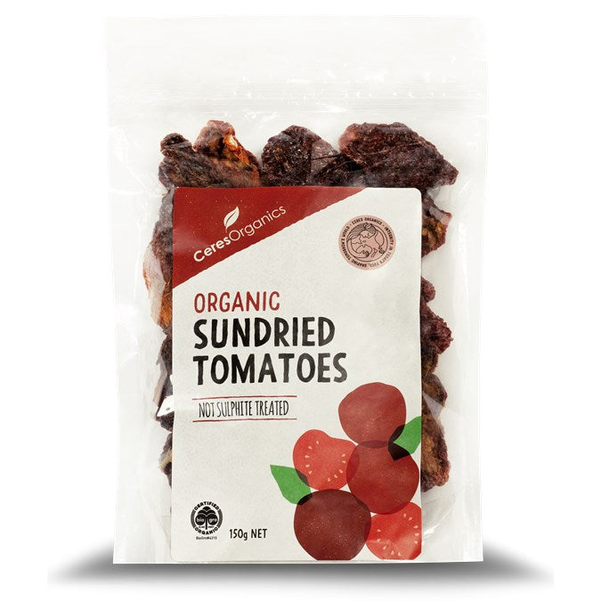 Ceres Organics Sundried Tomatoes | Auckland Grocery Delivery Get Ceres Organics Sundried Tomatoes delivered to your doorstep by your local Auckland grocery delivery. Shop Paddock To Pantry. Convenient online food shopping in NZ | Grocery Delivery Auckland | Grocery Delivery Nationwide | Fruit Baskets NZ | Online Food Shopping NZ Ceres Organic Sundried Tomatoes 150g delivered to your door 7 days in Auckland and NZ wide overnight with Paddock To Pantry. | Free delivery on orders over $125