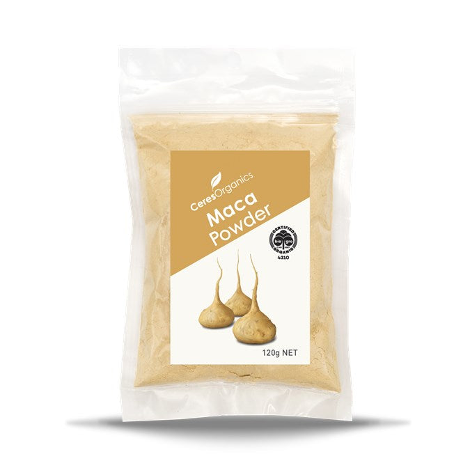 Ceres Organics Raw Maca Powder | Auckland Grocery Delivery Get Ceres Organics Raw Maca Powder delivered to your doorstep by your local Auckland grocery delivery. Shop Paddock To Pantry. Convenient online food shopping in NZ | Grocery Delivery Auckland | Grocery Delivery Nationwide | Fruit Baskets NZ | Online Food Shopping NZ Ceres Raw Maca Powder 120g delivered to your doorstep with Auckland grocery delivery from Paddock To Pantry. Convenient online food shopping in NZ
