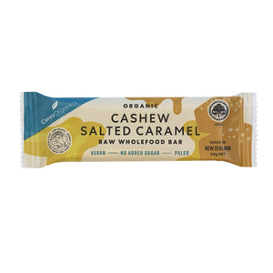 Ceres Organics Cashew Salted Caramel Raw Bar | Auckland Grocery Delivery Get Ceres Organics Cashew Salted Caramel Raw Bar delivered to your doorstep by your local Auckland grocery delivery. Shop Paddock To Pantry. Convenient online food shopping in NZ | Grocery Delivery Auckland | Grocery Delivery Nationwide | Fruit Baskets NZ | Online Food Shopping NZ Ceres Organic Salted Caramel Snack bar Available for delivery to your doorstep with Paddock To Pantry’s Nationwide Grocery Delivery. Online shopping made eas