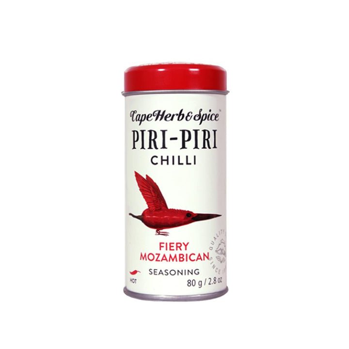 Cape Herb & Spice Piri Piri Chilli - Fiery Mozambican Seasoning | Auckland Grocery Delivery Get Cape Herb & Spice Piri Piri Chilli - Fiery Mozambican Seasoning delivered to your doorstep by your local Auckland grocery delivery. Shop Paddock To Pantry. Convenient online food shopping in NZ | Grocery Delivery Auckland | Grocery Delivery Nationwide | Fruit Baskets NZ | Online Food Shopping NZ Cape Herb Piri Piri Chilli Seasoning 80g delivered to your doorstep with Auckland grocery delivery from Paddock To Pant